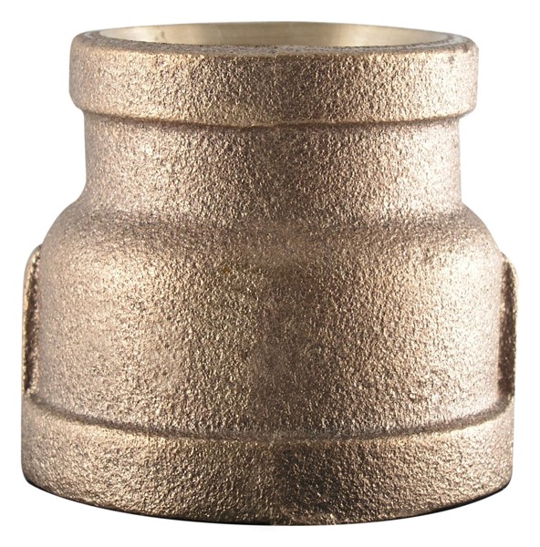 Smith-Cooper International SCI® 36RC1003001LU 3/8 in x 1/8 in Female Threaded Brass Reducing Coupling