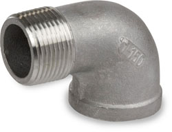 Smith-Cooper International SCI® S3014SE001B 1/8 in Male Threaded x Female Threaded 304 Stainless Steel 90 deg Street Elbow