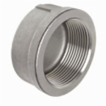 Smith-Cooper International SCI® S3014C 004B 1/2 in Threaded 304 Stainless Steel Cast Pipe Fitting Cap