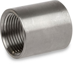 Smith-Cooper International SCI® S3014CP001B 1/8 in FNPT 304 Stainless Steel Lead-Free Full Coupling