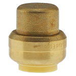 Boshart Industries Plumbeeze PENL-PFCA05 1/2 in Brass Tube Cap