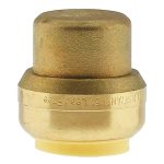 Boshart Industries Plumbeeze PENL-PFCA07 3/4 in Brass Tube Cap