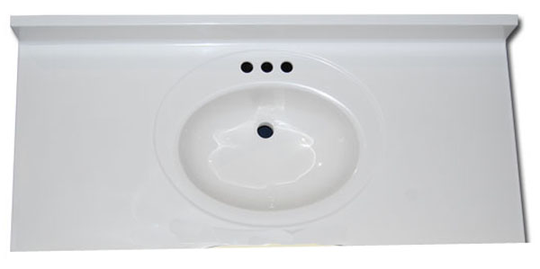 Brokering Solutions Hydros® Plumbing Products SW2231 Cultured Marble Vanity Tops Top 1 Bathroom Vanity Top