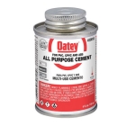 Oatey 30834 16 oz Can Clear All-Purpose Cement