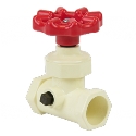 Spears 8422W-007 3/4 in Socket Chlorinated PVC Stop & Waste Valve