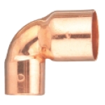 Elkhart Prod Corp 107CR075X050 3/4 in x 1/2 in Copper x Copper Copper 90 deg Reducing Elbow