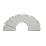 Keeney Plumb Pak PP836-55 White Soft Plastic Leveling Uneven Floors Below the base of the Toilet Toilet Shim