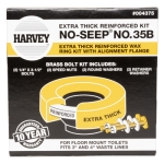 Oatey William H Harvey 004375 3-1/2 in Bolt Wax Ring Extender Kit