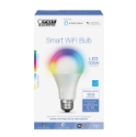 Feit Electric OM100/RGBW/CA/AG 120 V 17.7 W 1600 Lumens E26 Medium Color Selectable Smart LED Light Bulb