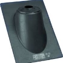 Oatey 11930 11 in Width x 19 in Length Base Black Plastic Roof Flashing