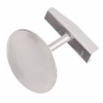 Plumb Pak Corporation PP815-1 1-3/4 in Chrome Bolt and Wing Nut Faucet Hole Cover