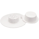 Keeney Plumb Pak PP820-17 White Plastic Fits Sink, Tub or Shower Strainer Guard