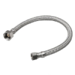 Mueller Industries B&K™ 496-001 Braided Stainless Steel 3/8 in Compression Faucet Supply Line