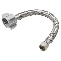 Mueller Industries B&K™ 496-102 Braided Stainless Steel 3/8 in Compression Faucet Supply Line