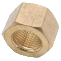 Anderson Metals 730061-04 1/4 in Compression Brass Straight Tube Nut