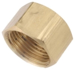 Anderson Metals 730081-04 1/4 in Brass Straight Tube Cap