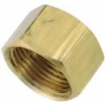 Anderson Metals 730081-10 5/8 in Brass Straight Tube Cap