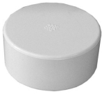 Normandy Products Company V-1403 3 in Hub PVC Sewer Cap