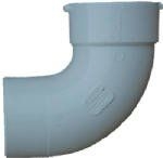 Normandy Products Company V-404 4 in Hub PVC Street Long Turn 90 deg Pipe Elbow