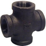 Mueller Industries B&K™ 521-005HC 1 in FIP Black Pipe Cross