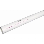 Charlotte Pipe PVC04012B0800 1-1/4 in 20 ft White Bell End PVC Pipe