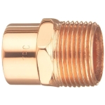 Elkhart Prod Corp 104X050 1/2 in Copper x MNPT Copper Male Adapter