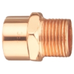 Elkhart Prod Corp 104RX050X075 1/2 in x 3/4 in Copper x MNPT Copper Reducing Adapter