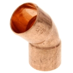 Elkhart Prod Corp 106X075 3/4 in Copper x Copper Copper 45 deg Copper Elbow