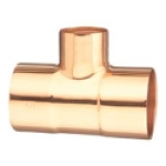 Elkhart Prod Corp 111RX075X050 3/4 in x 3/4 in x 1/2 in Copper x Copper Copper Reducing Tee