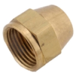 Anderson Metals 754014-10 5/8 in Flare Brass 45 deg Flared Short Nut