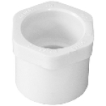 Charlotte Pipe PVC 02107 0800HA 1 in x 3/4 in Spigot x Slip PVC Pipe Reducer Bushing