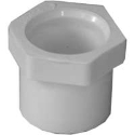 Charlotte Pipe PVC 02107 0600HA 3/4 in x 1/2 in Spigot x Slip PVC Pipe Reducer Bushing