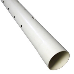 Heritage Plastics 400GRNPRSWR 4 in Solvent Weld 10 ft PVC Silverline Pressure Pipe