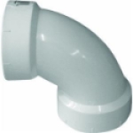 Charlotte Pipe PVC 00300 1600HA 6 in Hub PVC 90 deg DWV Pipe Elbow