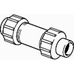 Mueller Industries B&K™ 160-204 3/4 in Compression CPVC Push-Fit Coupling