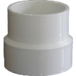 Normandy Products Company V-2044 4 in x 4 in Hub PVC Adapter Coupling