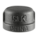 LDR STZ 310 CA-38 3/8 in Iron Pipe Cap