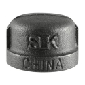 LDR STZ 310 CA-114 1-1/4 in Iron Pipe Cap