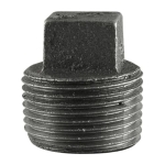 LDR STZ 310 P-18 1/8 in Iron Square Head Pipe Plug