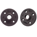 STZ 501447 1/2 in 1/2In Black Floor Flange (2/bag)