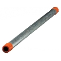 LDR STZ 307 114X24 1-1/4 in 24 in Steel Galvanized Cut Pipe