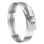 Ideal Clamp Products Hy-Gear 6810053 1/2 - 1-1/16 in Stainless steel Interlocked Worm Gear Hose Clamp