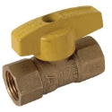 Brasscraft PSBV503-8 1/2 in Flare x FIP Brass Ball Valve