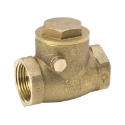 Mueller Industries B&K™ 101-003NL 1/2 in FIP Brass Lead-Free Hard Seat Swing Check Valve