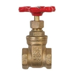 Mueller Industries B&K™ 100-403NL 1/2 in FIP Brass/Cast Iron Compact Gate Valve