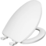 Bemis 7300EC 18-15/16 In Elongated White Toilet Seat