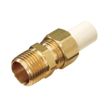 Spears TUM-005 1/2 in x 1/2 in MNPT x Spigot CTS Chlorinated PVC Transition Union Adapter