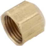 Anderson Metals 754040-10 5/8 in Brass 45 deg Flare Cap