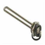 Camco 02143SKP Copper Tube, Carbon Steel Bushing/Flange Screw-In High Watt Density Water Heater Element