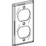 Orbit® HBC-DR 4-3/16 in 1 Gang Galvanized Steel Handy Box Duplex Receptacle Cover